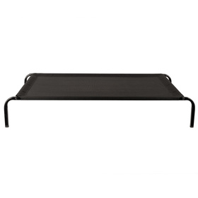 Petsona Lit Pour Chiens Et Chats - Surélevé, Résistant Aux Mordillements Et Durable - Lit Surélevé Pour Chiens - Hamac Confortable Pour Animaux Pour Une Relaxation Ultime, noir