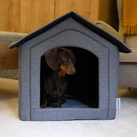 Petsona lit pour animaux canapé pour chien et chat PET-BD-Z/01, gris