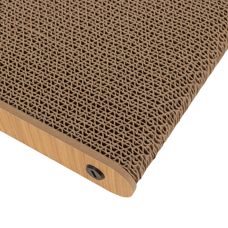 Petsona Griffoir pour Chat – Grattoir Naturel & Tapis de Jeu – Jouet Chat Autonome – Arbre à Chat pour Grands & Petits Chats – Accessoires & Jouets pour Chats d’Activité, naturel