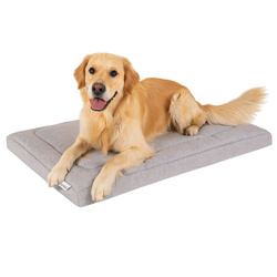 Petsona Hundebett Hundekissen Rutschfeste Unterseite Waschbarer Bezug