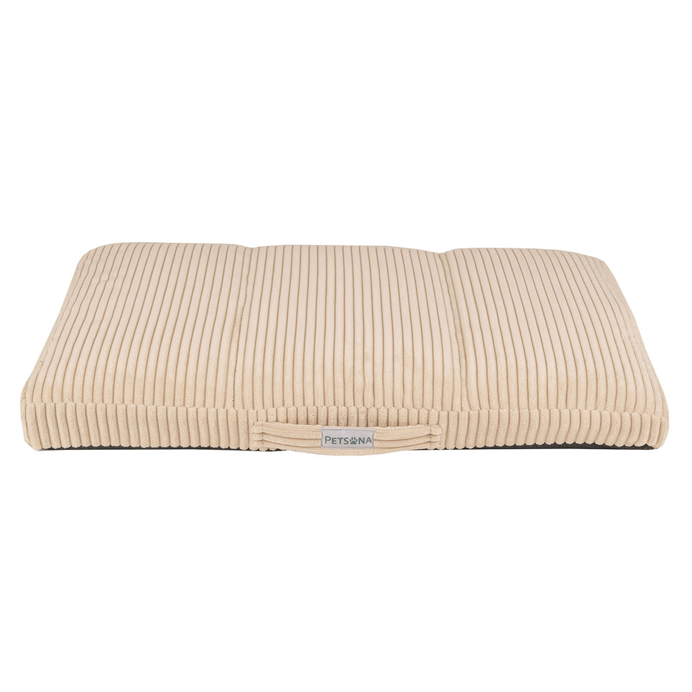 Petsona PET-LG-KWLS-101 Akcesorium legowisko, beżowy STRIPES