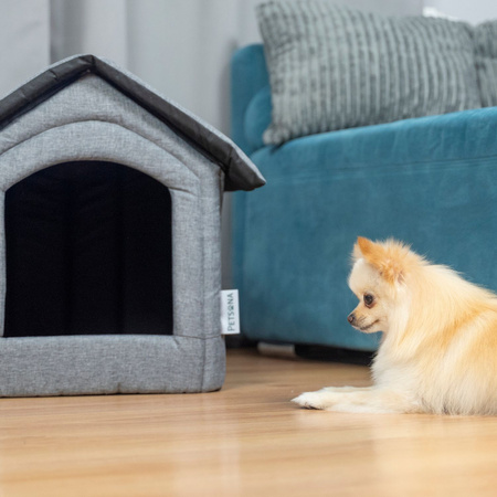 Petsona lit pour animaux canapé pour chien et chat PET-BD-Z/01, gris