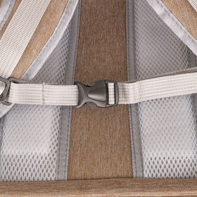 Petsona Sac Transport Chien Chat Moderne Aéré Sécurité Déplacements, marron