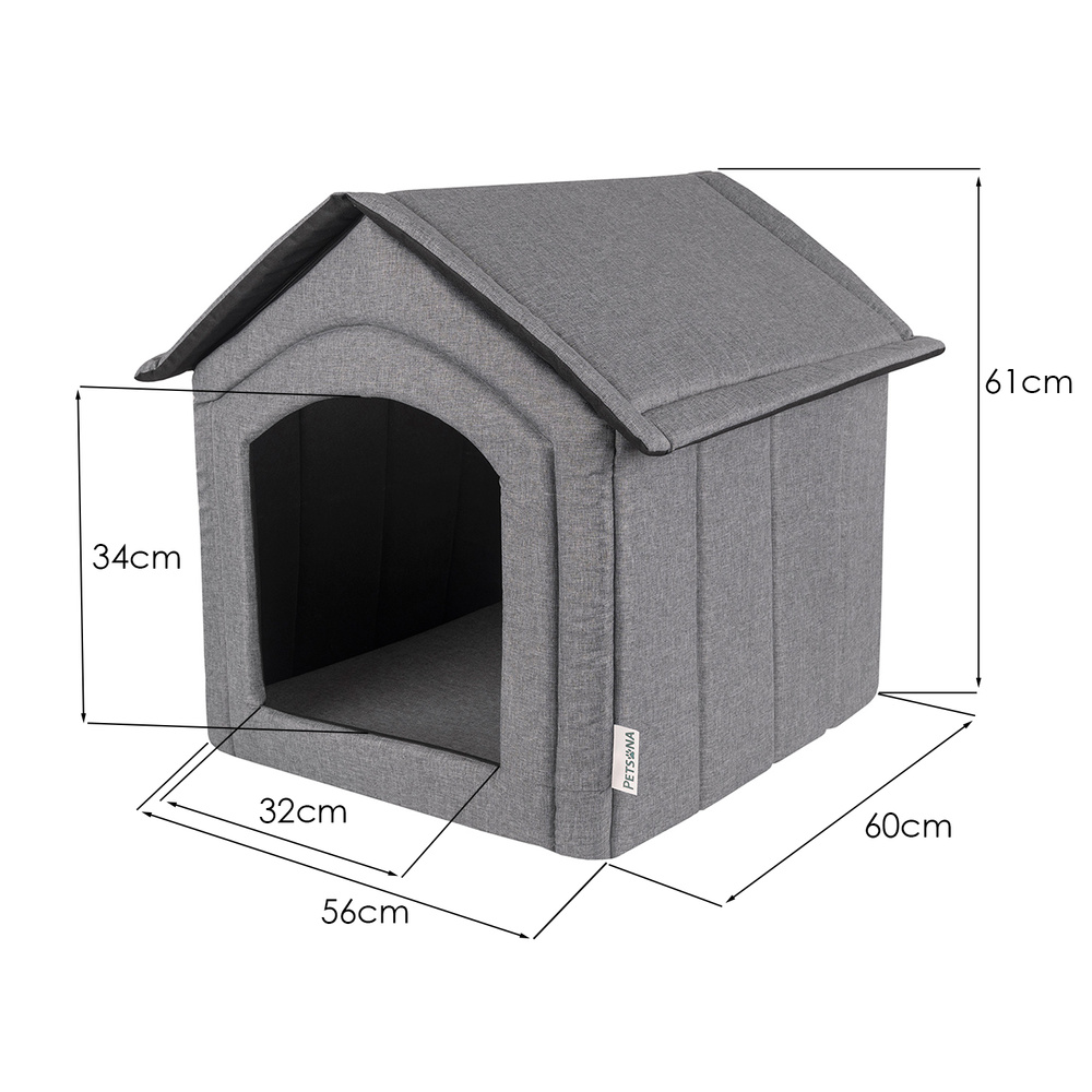 Petsona PET-BD-Z/01 Akcesorium domek piankowy, szary