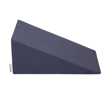 Petsona Rampe pour Chien et Chats Animaux Rampe pour Canapé et Lit Rampe avec Housse Amovible, bleu foncé