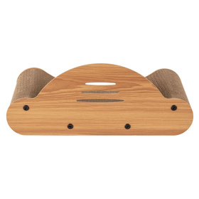 Petsona Griffoir pour Chat – Grattoir Naturel & Tapis de Jeu – Jouet Chat Autonome – Arbre à Chat pour Grands & Petits Chats – Accessoires & Jouets pour Chats d’Activité, naturel