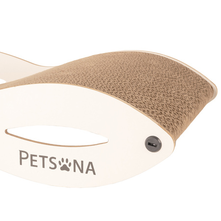 Petsona Griffoir pour Chat – Grattoir Naturel & Tapis de Jeu – Jouet Chat Autonome – Arbre à Chat pour Grands & Petits Chats – Accessoires & Jouets pour Chats d’Activité, naturel