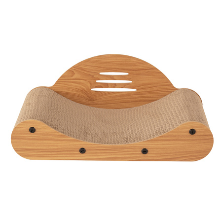 Petsona Griffoir pour Chat – Grattoir Naturel & Tapis de Jeu – Jouet Chat Autonome – Arbre à Chat pour Grands & Petits Chats – Accessoires & Jouets pour Chats d’Activité, naturel