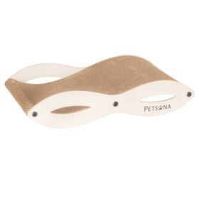 Petsona Griffoir pour Chat – Grattoir Naturel & Tapis de Jeu – Jouet Chat Autonome – Arbre à Chat pour Grands & Petits Chats – Accessoires & Jouets pour Chats d’Activité, naturel