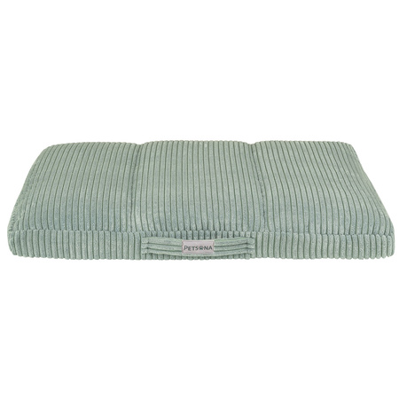 Petsona Hundebett Hundekissen Rippenstrickstoff Rutschfeste Unterseite Weichschaum