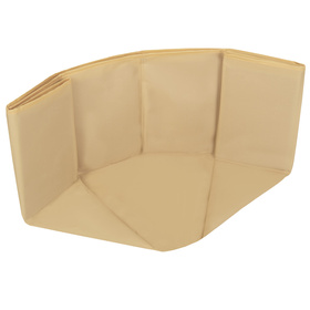 Petsona Piscine pour Chien À Balles Baignoire pour Chien Chat Animal, beige clair