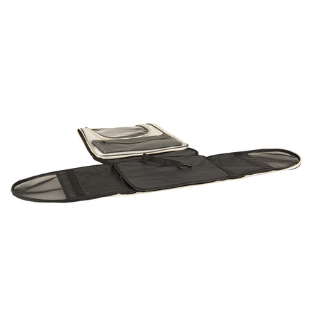 Petsona Sac À Dos Transport Animaux Chien Chat Respirant Pratique Sécurisé, gris