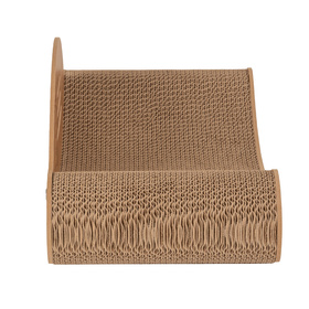 Petsona Griffoir pour Chat – Grattoir Naturel & Tapis de Jeu – Jouet Chat Autonome – Arbre à Chat pour Grands & Petits Chats – Accessoires & Jouets pour Chats d’Activité, naturel