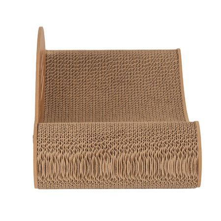 Petsona Cat Scratcher & Play Mat – Natural Cat Scratching Pad & Playground – Scratch Mat for Self-Entertainment – Cat Furniture for Large & Small Cats – Cat Accessories & Activity Toy, natural