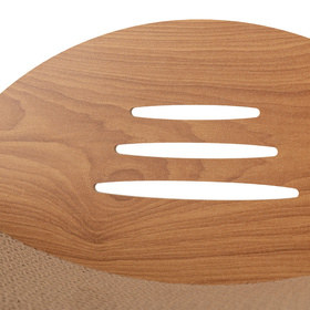 Petsona Griffoir pour Chat – Grattoir Naturel & Tapis de Jeu – Jouet Chat Autonome – Arbre à Chat pour Grands & Petits Chats – Accessoires & Jouets pour Chats d’Activité, naturel