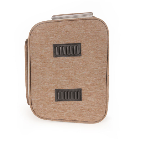 Petsona Sac Transport Chien Chat Moderne Aéré Sécurité Déplacements, marron