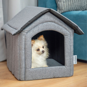 Petsona lit pour animaux canapé pour chien et chat PET-BD-Z/01, gris