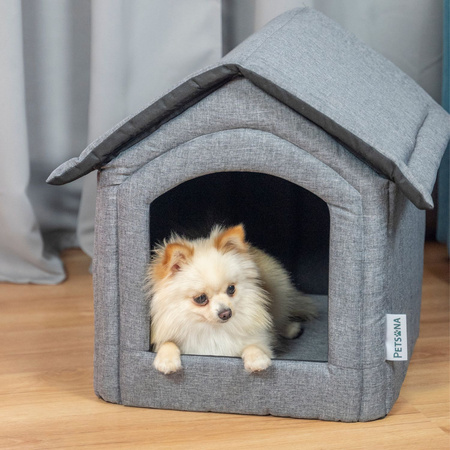 Petsona lit pour animaux canapé pour chien et chat PET-BD-Z/01, gris