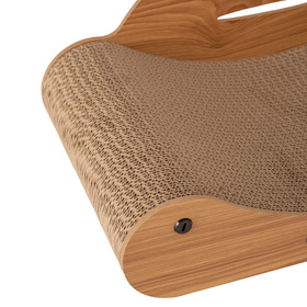 Petsona Griffoir pour Chat – Grattoir Naturel & Tapis de Jeu – Jouet Chat Autonome – Arbre à Chat pour Grands & Petits Chats – Accessoires & Jouets pour Chats d’Activité, naturel