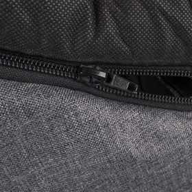 Petsona Haustierhütte Hundehütte Katzenhütte Hundebett für Drinnen Zubehör Für Haustiere, grau