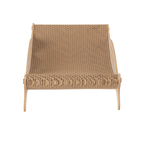 Petsona Cat Scratcher & Play Mat – Natural Cat Scratching Pad & Playground – Scratch Mat for Self-Entertainment – Cat Furniture for Large & Small Cats – Cat Accessories & Activity Toy, natural