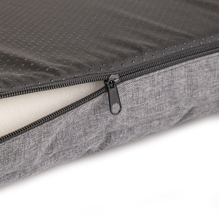 Petsona Panier Chien Housse Lavable Fond Antidérapant Isolation épaisseur du Sol