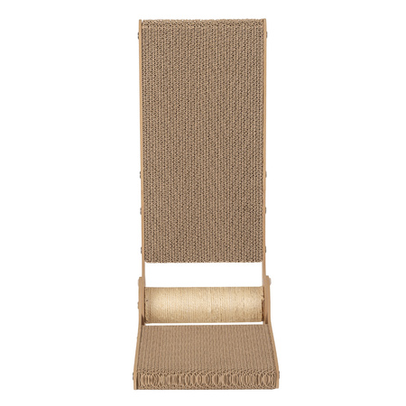 Petsona Cat Scratcher & Play Mat – Natural Cat Scratching Pad & Playground – Scratch Mat for Self-Entertainment – Cat Furniture for Large & Small Cats – Cat Accessories & Activity Toy, natural