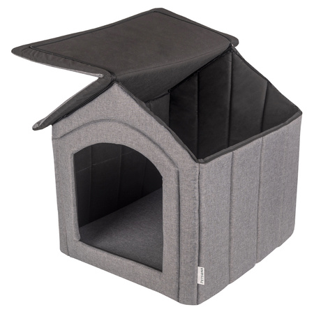 Petsona lit pour animaux canapé pour chien et chat PET-BD-Z/01, gris