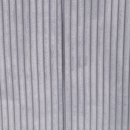 Petsona Niche Pour Chien avec Matelas Tissu Côtelé Fond Antidérapant Toit Zippé, gris foncé