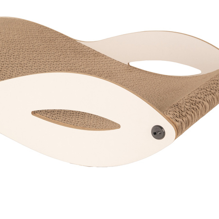 Petsona Griffoir pour Chat – Grattoir Naturel & Tapis de Jeu – Jouet Chat Autonome – Arbre à Chat pour Grands & Petits Chats – Accessoires & Jouets pour Chats d’Activité, naturel