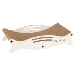Petsona Cat Scratcher & Play Mat β Natural Cat Scratching Pad & Playground β Scratch Mat for Self-Entertainment β Cat Furniture for Large & Small Cats β Cat Accessories & Activity Toy, natural