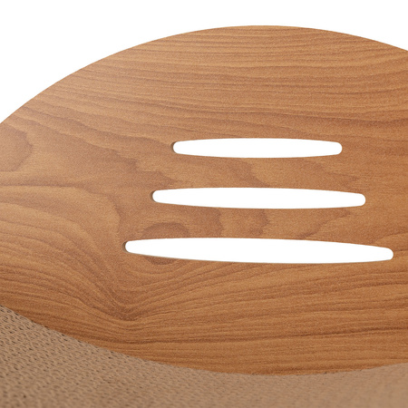 Petsona Griffoir pour Chat – Grattoir Naturel & Tapis de Jeu – Jouet Chat Autonome – Arbre à Chat pour Grands & Petits Chats – Accessoires & Jouets pour Chats d’Activité, naturel