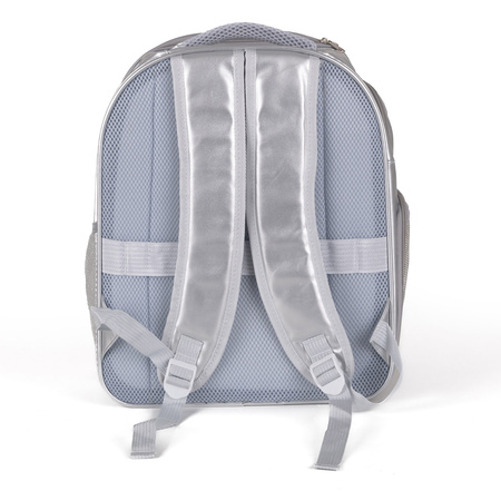 Petsona Sac Transport Chien Chat Fenêtre Transparente Confort Balade Sécurisée, gris