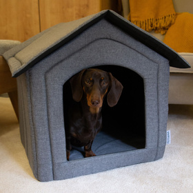 Petsona lit pour animaux canapé pour chien et chat PET-BD-Z/01, gris