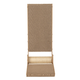Petsona Cat Scratcher & Play Mat – Natural Cat Scratching Pad & Playground – Scratch Mat for Self-Entertainment – Cat Furniture for Large & Small Cats – Cat Accessories & Activity Toy, natural