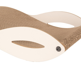 Petsona Griffoir pour Chat – Grattoir Naturel & Tapis de Jeu – Jouet Chat Autonome – Arbre à Chat pour Grands & Petits Chats – Accessoires & Jouets pour Chats d’Activité, naturel