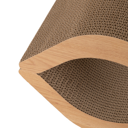 Petsona Cat Scratcher & Play Mat – Natural Cat Scratching Pad & Playground – Scratch Mat for Self-Entertainment – Cat Furniture for Large & Small Cats – Cat Accessories & Activity Toy, natural