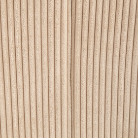 Petsona Niche Pour Chien avec Matelas Tissu Côtelé Fond Antidérapant Toit Zippé, beige