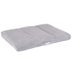 Petsona Hundebett Hundekissen Rippenstrickstoff Rutschfeste Unterseite Weichschaum